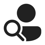 People Search SVG Icon